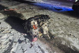 Łódź. Śmiertelny wypadek na DK 71. 47-latek z toyoty wjechał pod tira