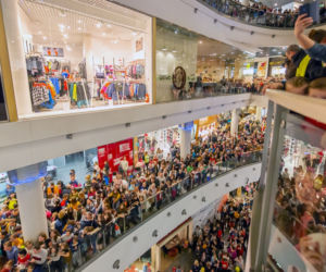 Tłumy na koncercie Roksany Węgiel w Agorze Bytom