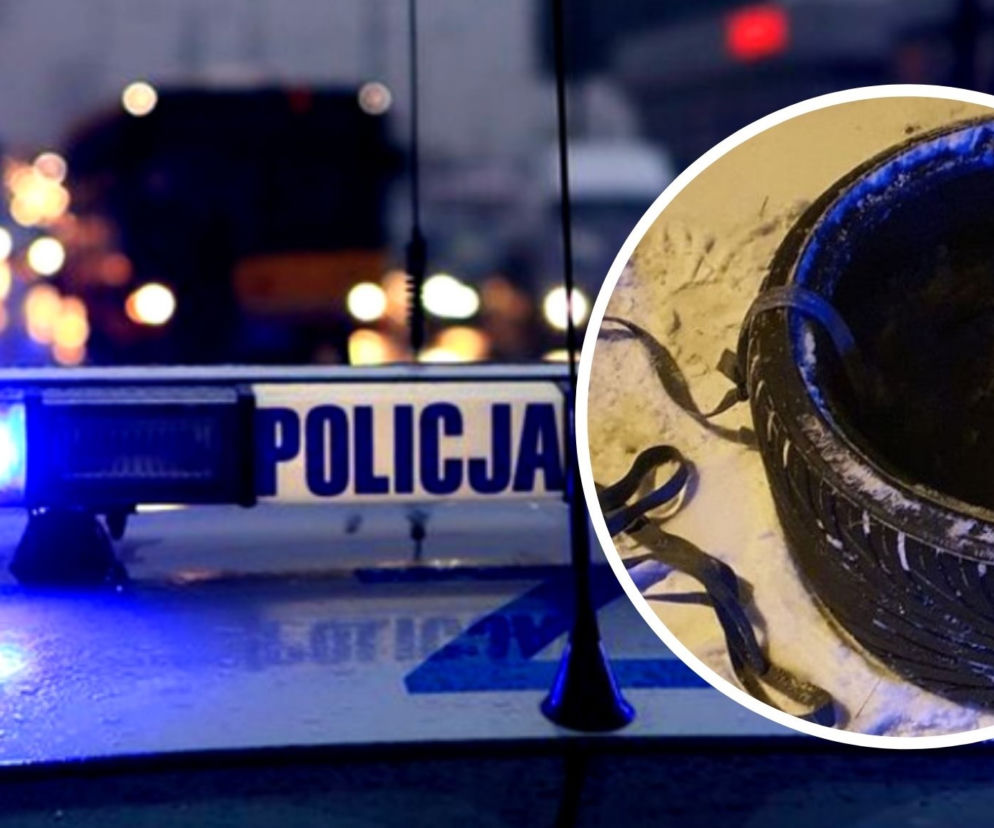 Radomsko. Policjanci zainteresowali się jeżdżącą po parkingu osobówką. Kiedy podjechali bliżej, zobaczyli coś dziwnego