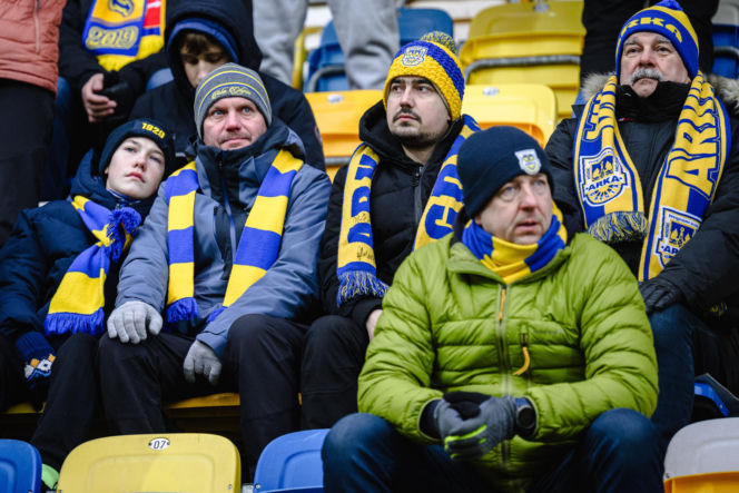 Arka Gdynia - Legia Warszawa: Zdjęcia kibiców z meczu 20. kolejki PKO BP Ekstraklasy
