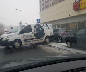 Komedia drogowa w Katowicach