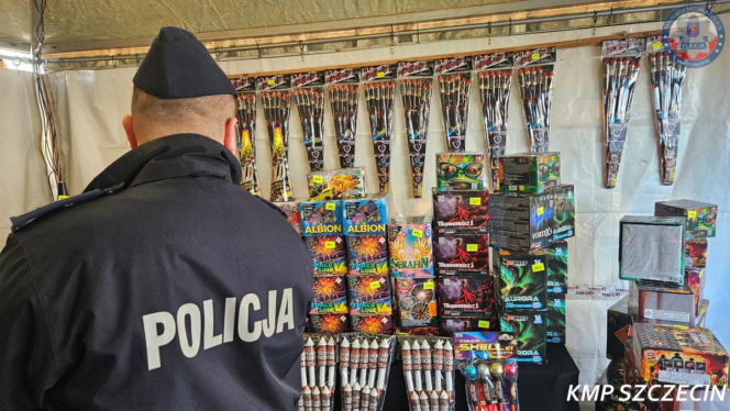 Kontrole w punktach sprzedaży fajerwerków