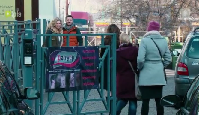 	Przyjaciółki 3 sezon odcinek 36. Michał (Marcin Rogacewicz), Patrycja (Joanna Liszowska)