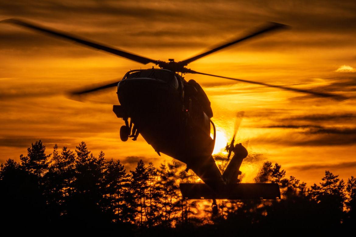 Black Hawk latał na Podhalu