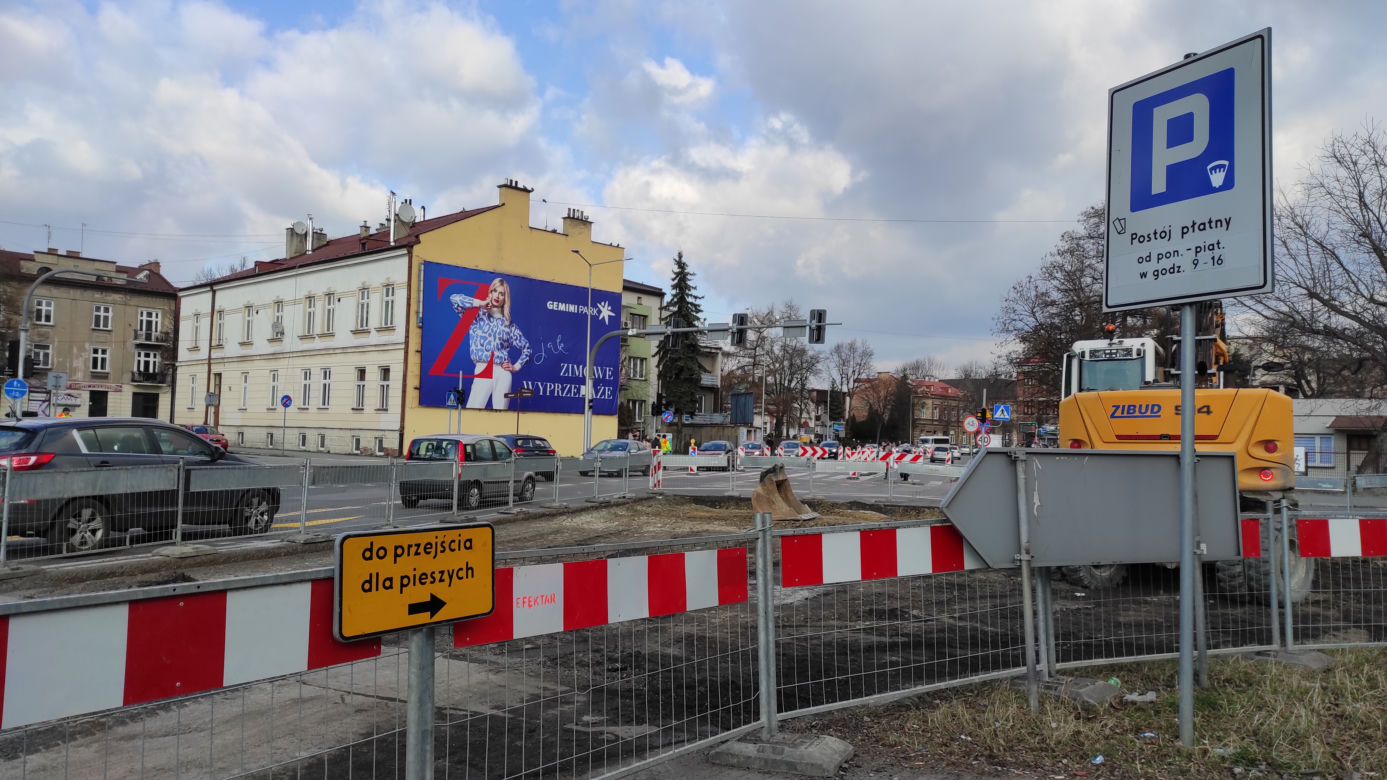 Kolejny etap remontu ul. Krasińskiego w Tarnowie