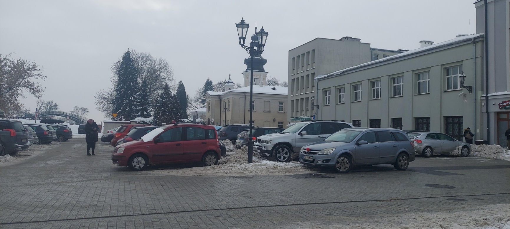 zima w Zamościu