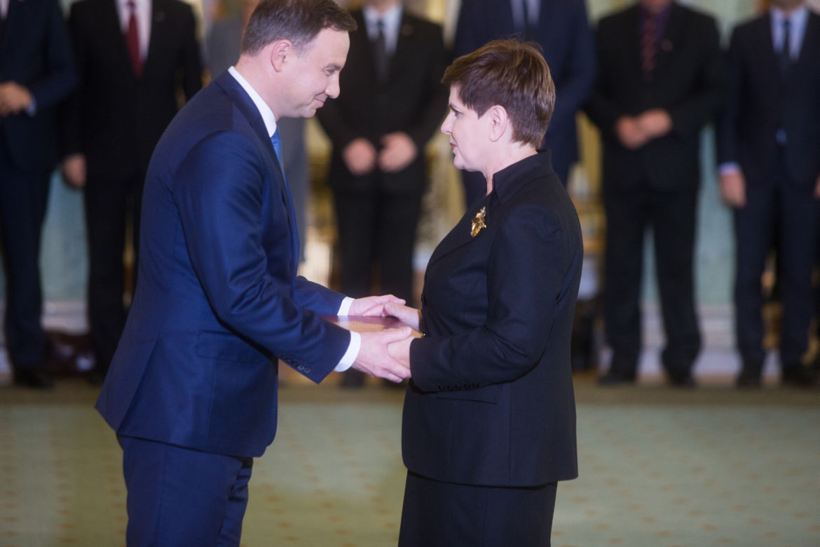 Beata Szydło w młodości
