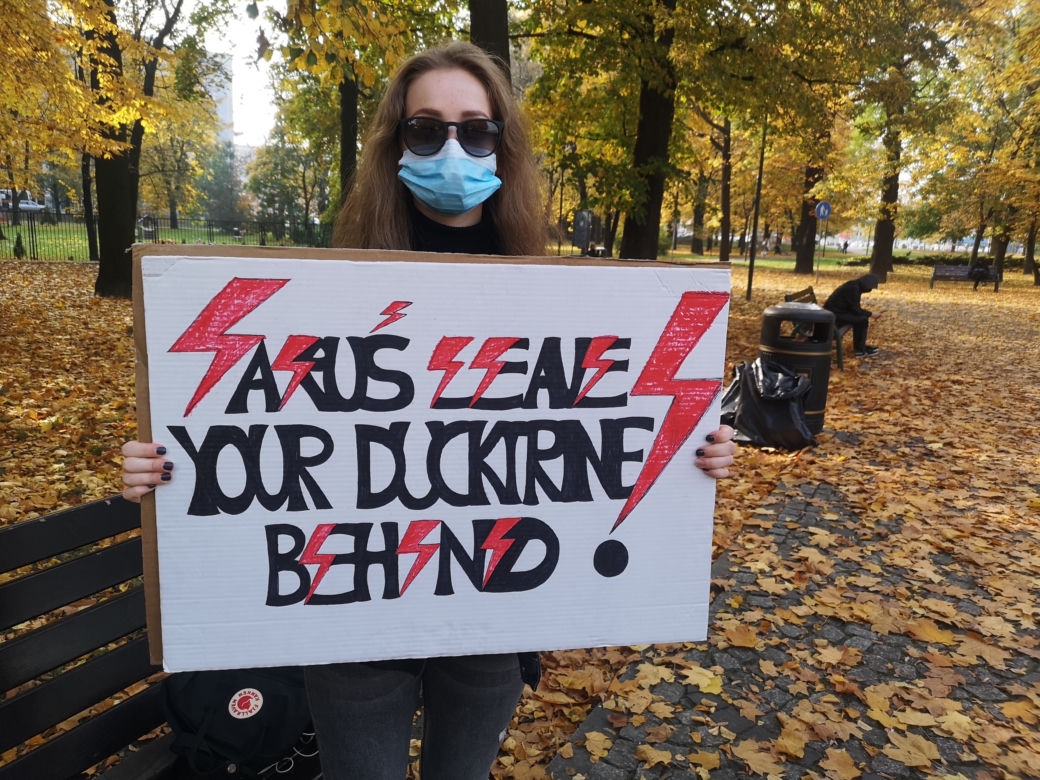 Strajk kobiet. POTĘŻNA manifestacja studentów w Katowicach!