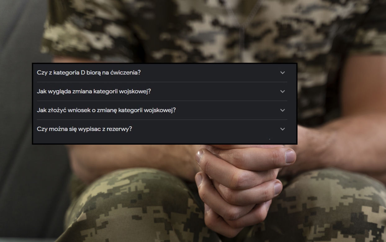 Tak Polacy chcą uniknąć powołań do wojska. Oto co wpisują w Google 