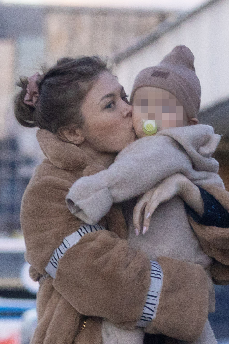 Joanna Opozda z dzieckiem w szpitalu 