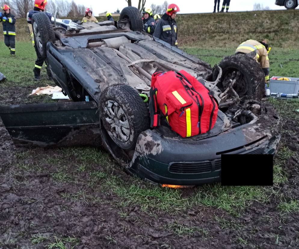 Tragiczny wypadek na DK 8. Kobieta nie żyje