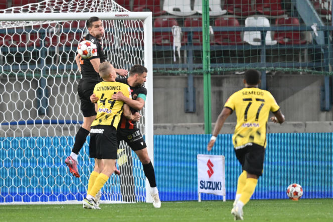 Finał baraży o Ekstraklasę: Wieczysta Kraków - Chrobry Głogów