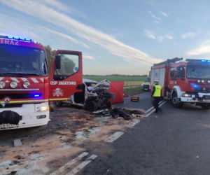 Do tragicznego wypadku doszło 15 października w Jagatowie (woj. pomorskie)