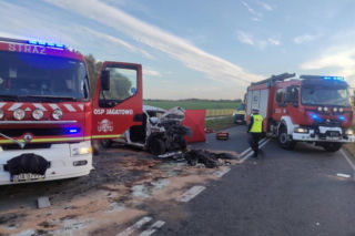 Do tragicznego wypadku doszło 15 października w Jagatowie (woj. pomorskie)