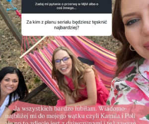 M jak miłość. Melania Grzesiewicz (Anita) na Instagramie o odejściu z serialu