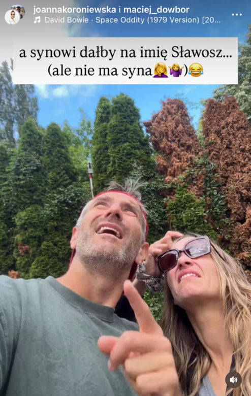 Joanna Koroniewska i Maciej Dowbor