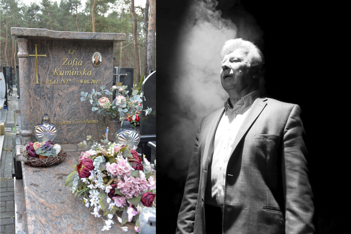 Tak wygląda rodzinny grób Emiliana Kamińskiego. To tu spocznie aktor? 