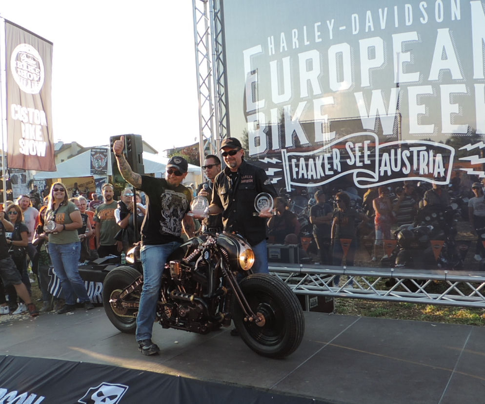 Ogromny sukces GOC z Podkarpacia: Ich customowy Cafe Racer zdobył aż trzy nagrody podczas European Bike Week