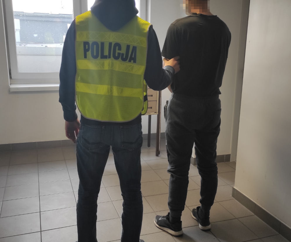 Piotrków Trybunalski: Groził, bił pięścią po twarzy, kopał, a wszystko przez 80 zł!