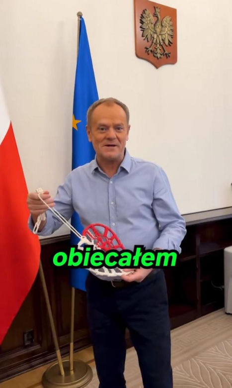 Tu rządzi dziadek Tusk
