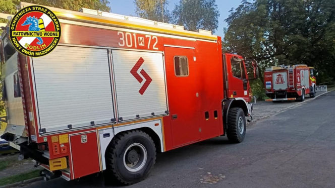 Zwłoki w Wiśle przy ujściu Narwi