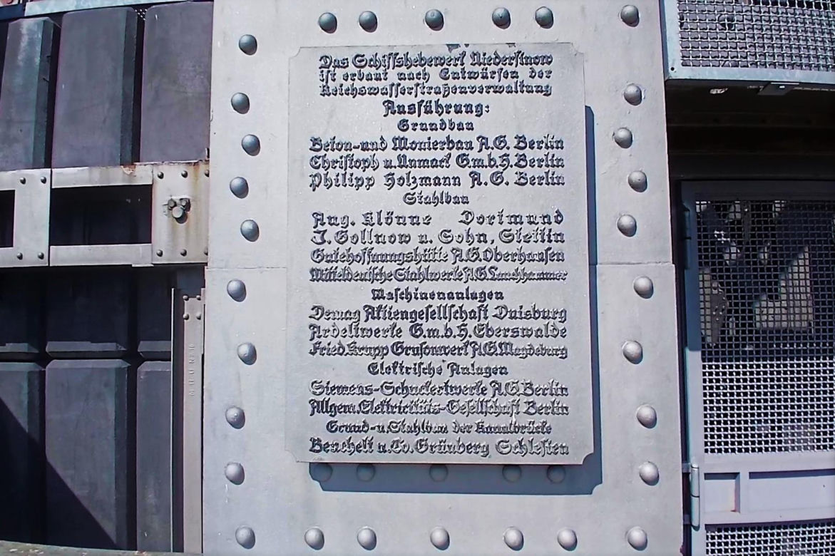 Podnośnie dla statków w Niederfinow