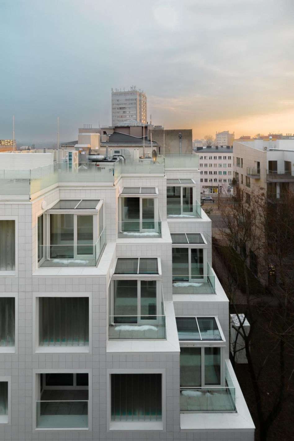 Budynek wielorodzinny La Scala w Warszawie, proj. POLE Architekci