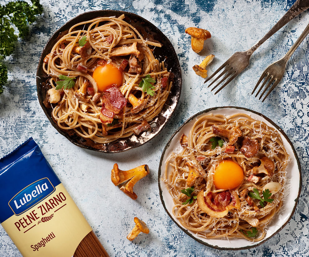 Grzybowa carbonara