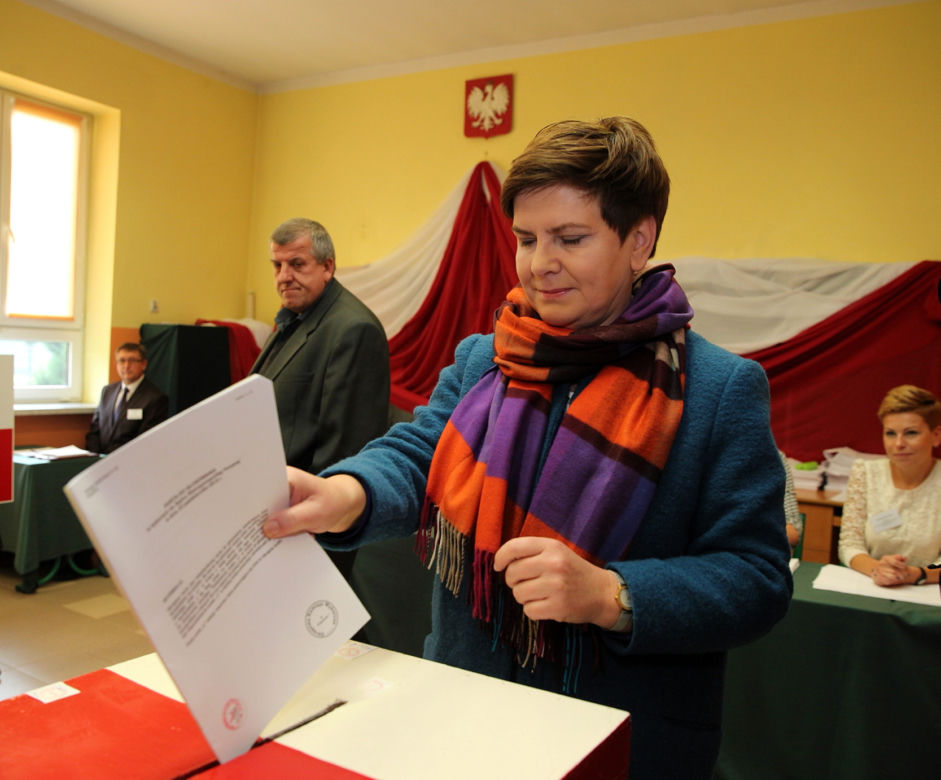Beata Szydło w młodości