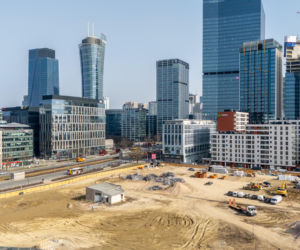 NOHO ONE w Warszawie w budowie