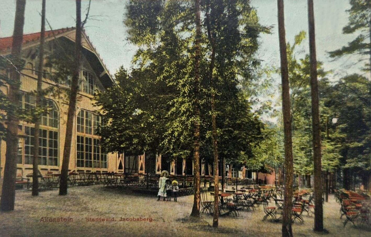 Restauracja Jakobsberg w parku Jakubowo