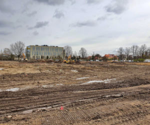 Budowa Fabryki Wody w Szczecinie - marzec 2020