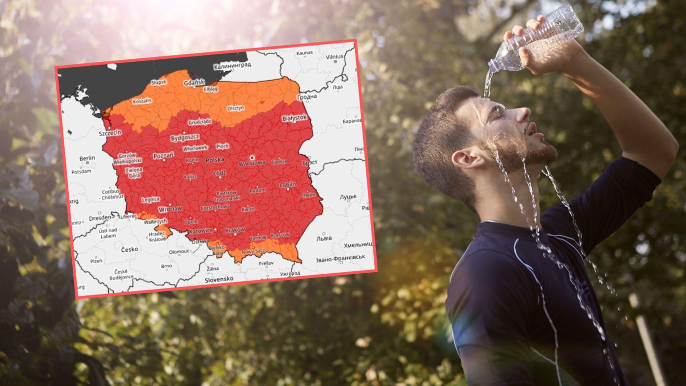 Czerwony alert dla Polski! IMGW wydało nowe ostrzeżenia przed ekstremalnym upałem