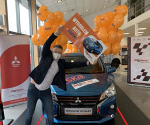 Bartek odebrał Mitsubishi Space Star od Radia ESKA!	