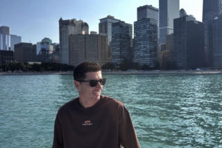 Robert Lewandowski zwiedzał Chicago