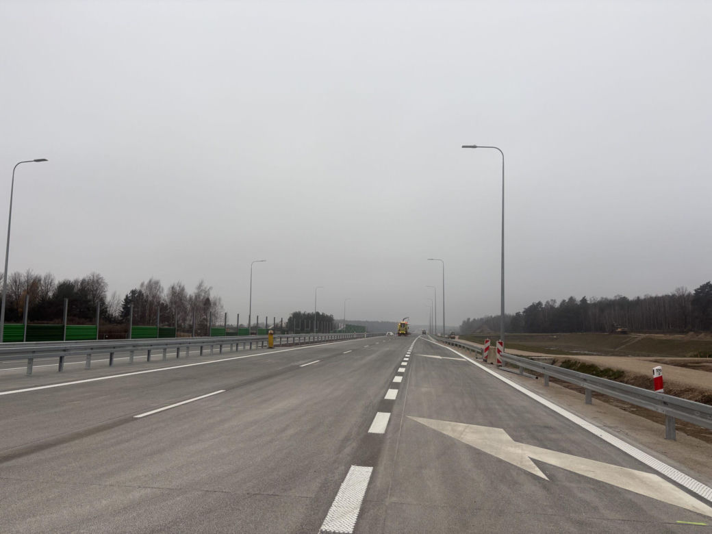 Postępy na budowie A2 Siedlce - Biała Podlaska