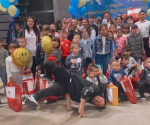 Weronika Marczuk i Katarzyna Figura sprawiły radość dzieciakom z Ukrainy