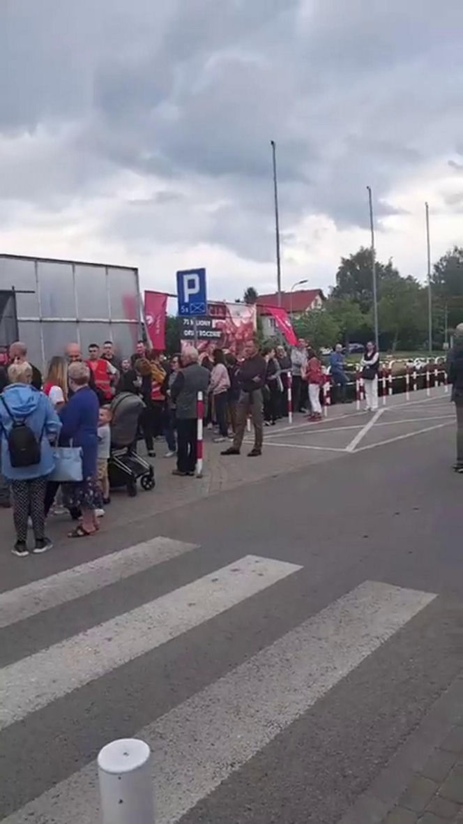 Różaniec przed szpitalem w Lublinie