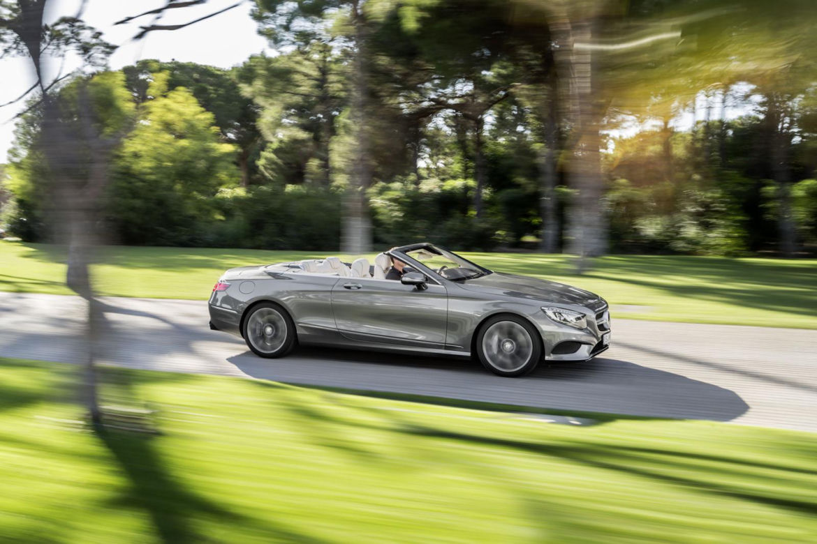 Mercedes klasy S Cabrio