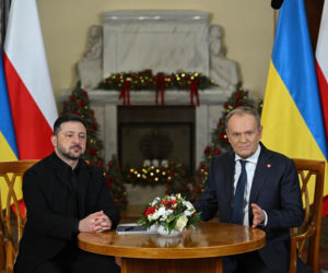 Wołodymyr Zełenski, Donald Tusk