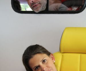 Na sygnale. Martyna (Monika Mazur), Wiktor (Wojciech Kuliński)
