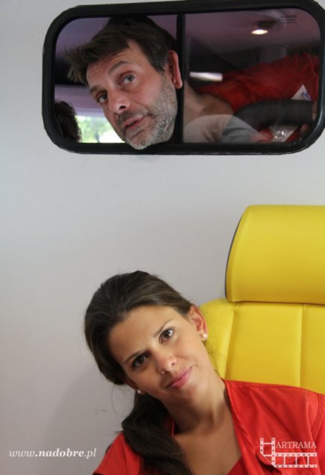 Na sygnale. Martyna (Monika Mazur), Wiktor (Wojciech Kuliński)