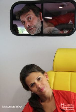 Na sygnale. Martyna (Monika Mazur), Wiktor (Wojciech Kuliński)