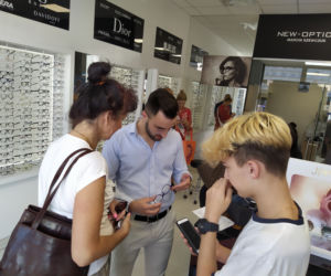 Eska Summer City w salonie optycznym New Optica