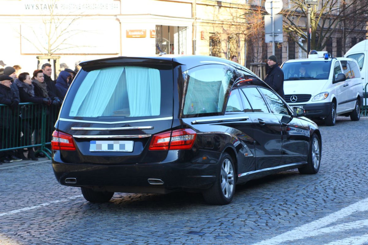 karawan Mercedes-Benz, pogrzeb Józef Oleksy