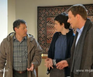 M jak miłość. Henio (Tadeusz Chudecki), Łukasz (Adrian Żuchewicz), Szymon (Grzegorz Małecki)
