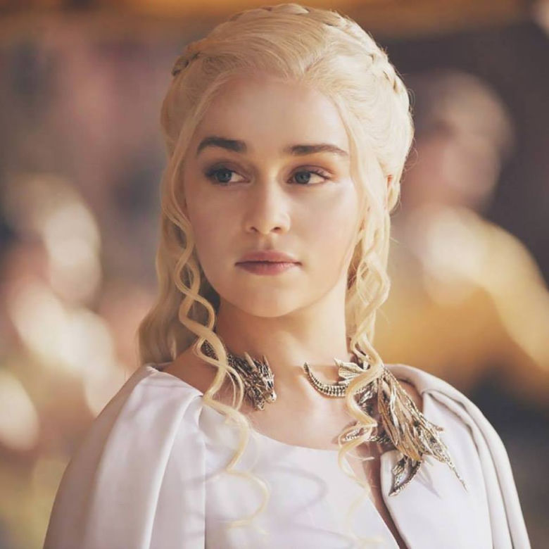 emila clarke, Daenerys Targaryen, grao tron, matka smoków