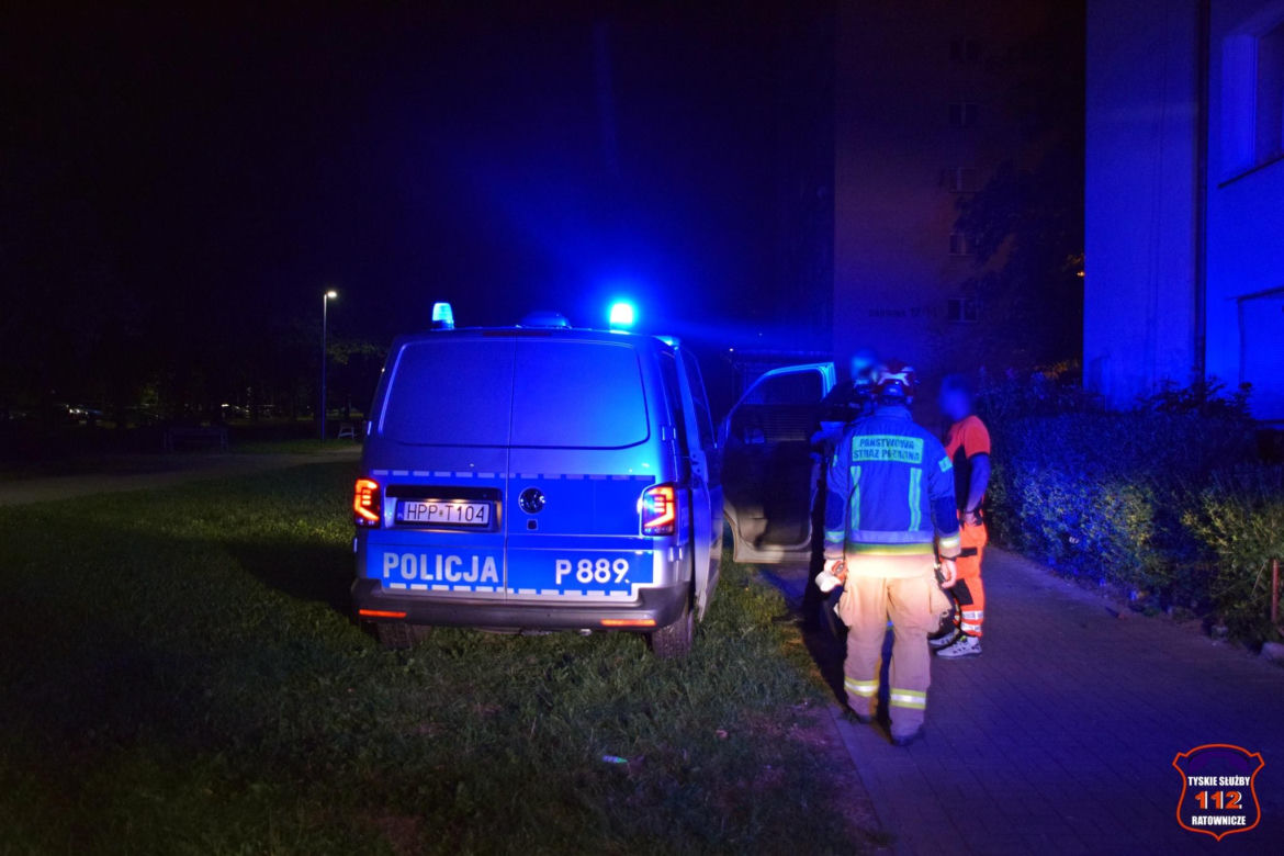 Wybuch w Tychach na osiedlu M