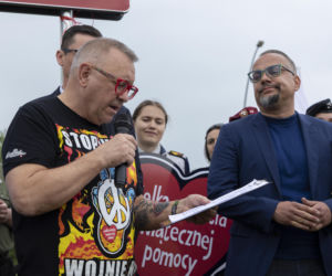 Jurek Owsiak z wizytą we Wrocławiu. WOŚP ma swoje rondo w mieście