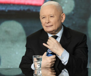 Jarosław Kaczyński mówił o NATO podczas konferencji PiS